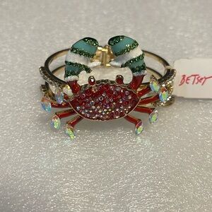 Betdey Johnson crab bracelet
